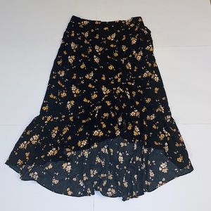 TORRID RUFFLE HI-LO MAXI SKIRT